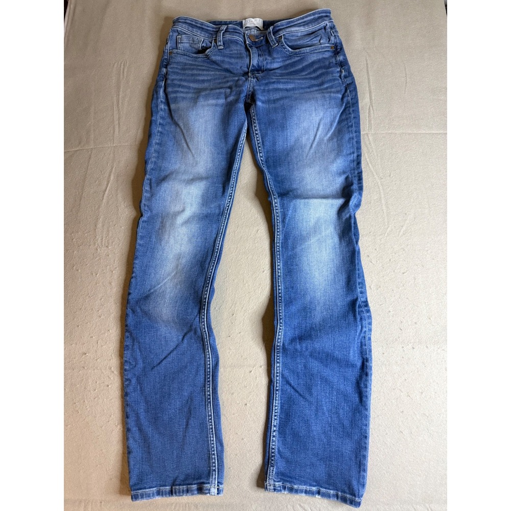 BKE Payton Straight Leg Jeans Womens 29x31.5 Medium Wash Blue Denim ABK1439